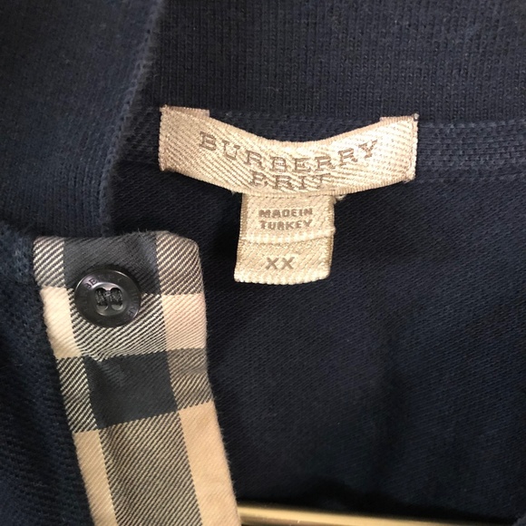burberry size